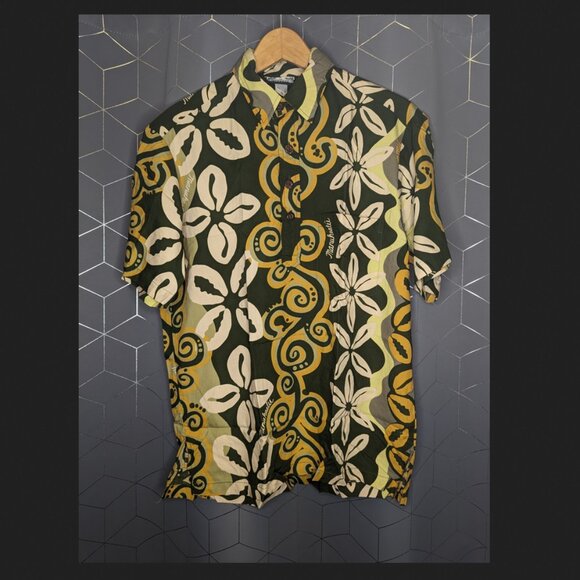 Set of 3 Manuheali'i Mens Aloha Pullover Shirts Sz S - Picture 3 of 4